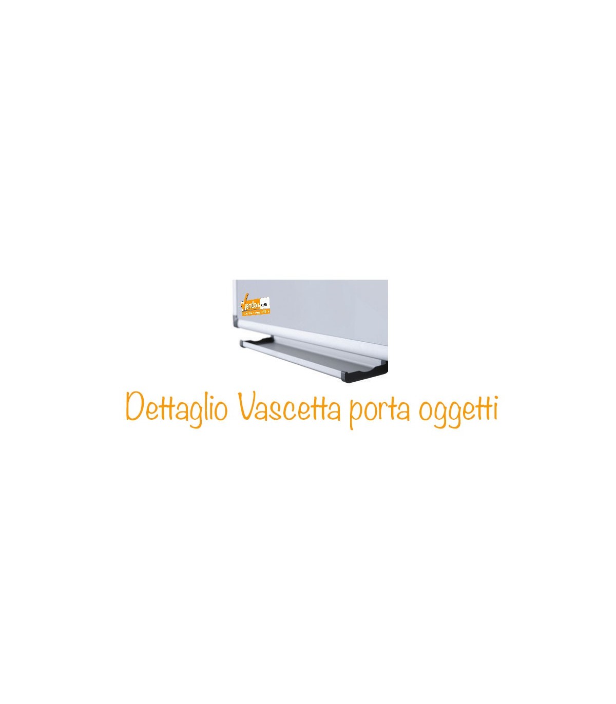 LAVAGNA MAGNETICA 60X45 PER UFFICIO SCUOLA SCRIVIBILE CON PENNARELLI BOARD021