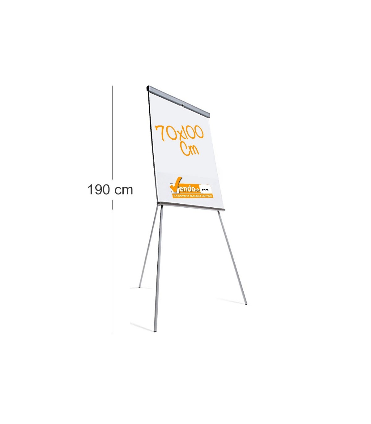 LAVAGNA PORTA BLOCCO A CAVALLETTO REGOLABILE SCRIVIBILE CON PENNARELLI BOARD401