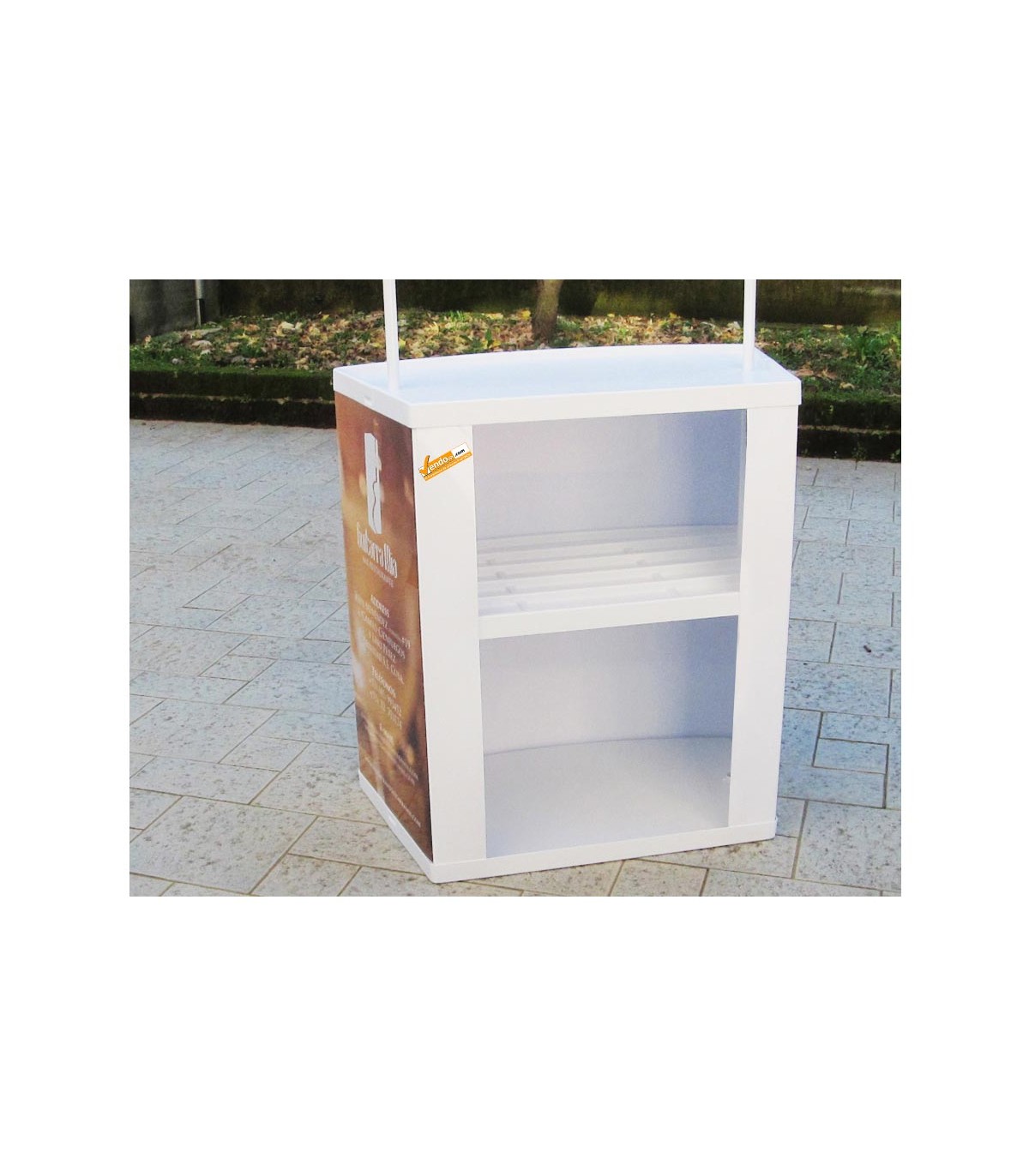 BANCO BANCHETTO PROMOZIONALE ESPOSITIVO DISTRATIVO STAND FIERA EXPO BANKP01