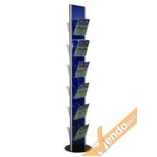 ESPOSITORE PORTA DEPLIANT RIVISTE DA PAVIMENTO UFFICIO NEGOZIO AGENZIA COL002