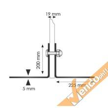 TOTEM ESPOSITORE BIFACCIALE PUBBLICITA INFORMAZIONE COMUNICAZIONE GRAFICA 42X156