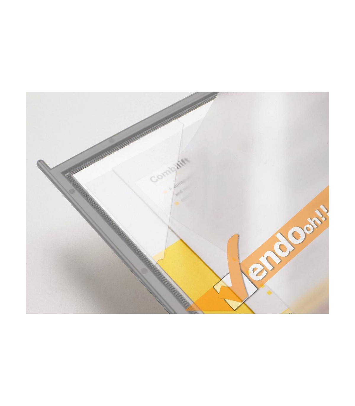 ESPOSITORE PUBBLICITARIO A LIBRO PAGINE DA PARETE E PAVIMENTO UFFICIO ALBO10