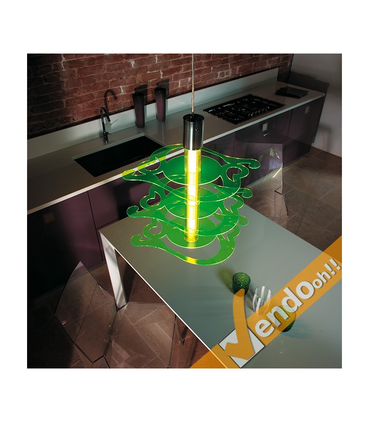 INFORMALE LAMPADA LAMPADARIO DA SOSPENSIONE VARI COLORI RISPARMIO ENERGETICO 3P