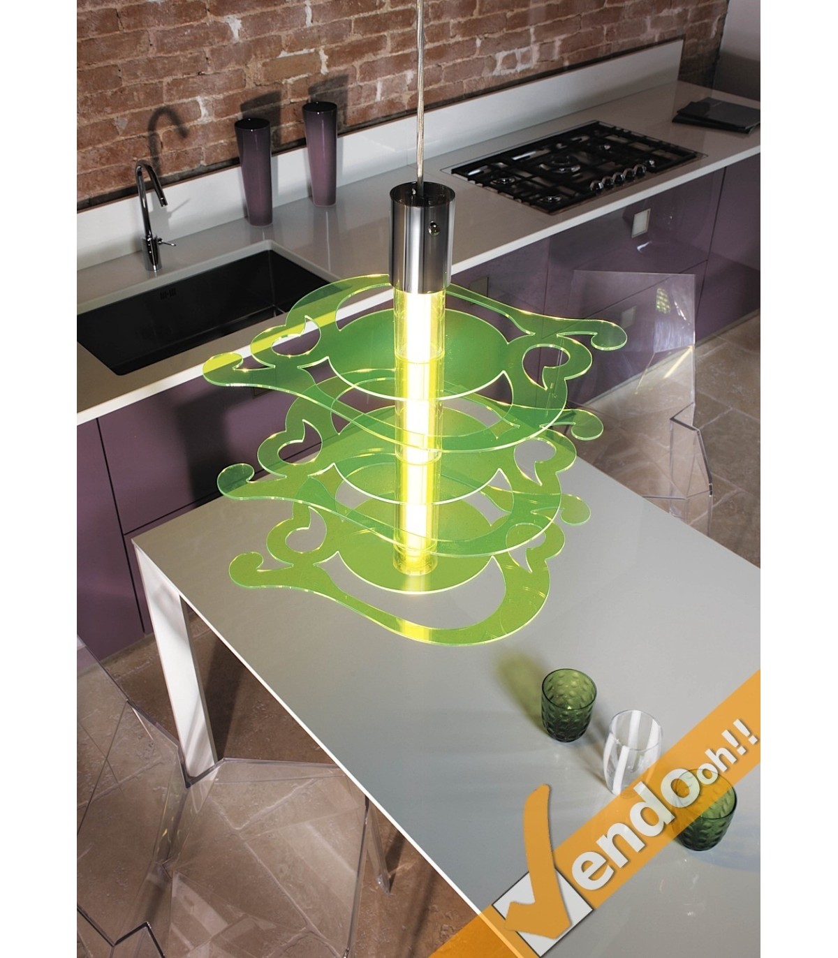 INFORMALE LAMPADA LAMPADARIO DA SOSPENSIONE VARI COLORI RISPARMIO ENERGETICO 3P