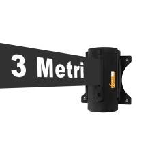 ATTACCO A MURO CON NASTRO NERO COLONNA COLONNINA HOTEL SEGNA PERCORSO DELIMITA AREA