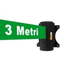 ATTACCO A MURO CON NASTRO VERDE COLONNA COLONNINA HOTEL SEGNA PERCORSO DELIMITA AREA