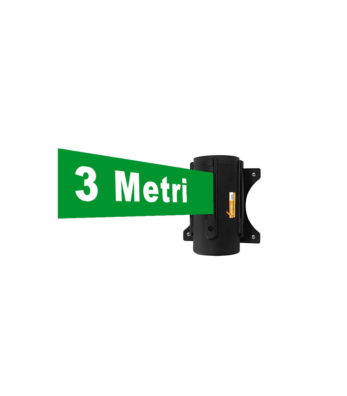 ATTACCO A MURO CON NASTRO VERDE COLONNA COLONNINA HOTEL SEGNA PERCORSO DELIMITA AREA