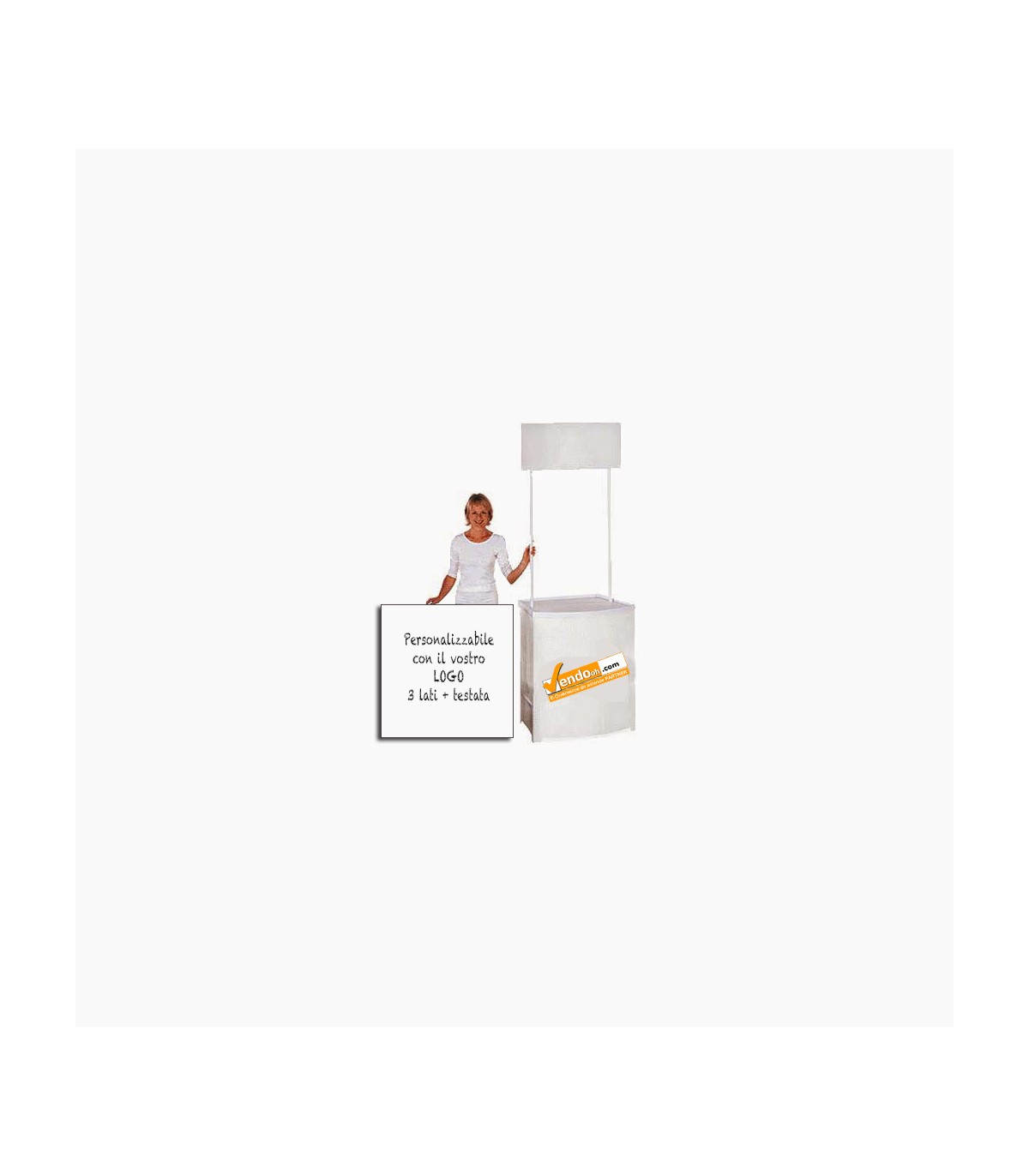 BANCO BANCHETTO PROMOZIONALE ESPOSITIVO DISTRATIVO STAND FIERA EXPO BANKP01