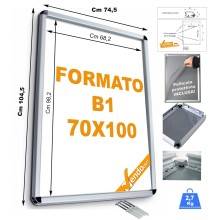 CORNICE ESPOSITIVA PUBBLICITARIA 70x100 DA MURO UFFICIO NEGOZIO AGENZIA CRPT06