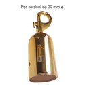 CLIP DA MURO ACCESSORIO PER CORDONE CORDA COLONNINA COLONNA SEGNA PERCORSO