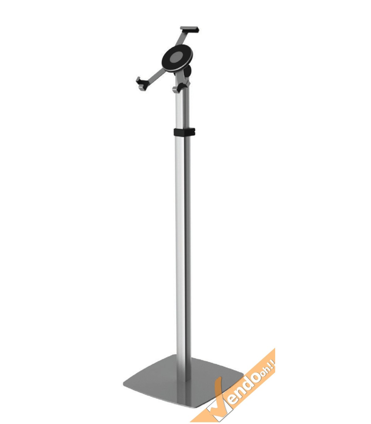 SUPPORTO TELESCOPICO ESPOSITORE DA PAVIMENTO PORTA TABLET UNIVERSALE 10"