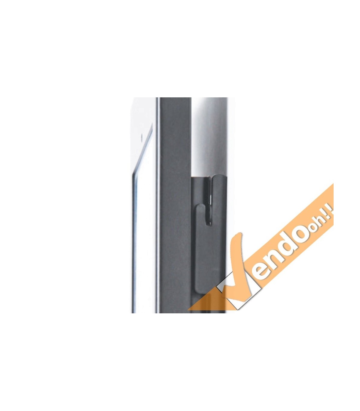 SUPPORTO ESPOSITORE DA PARETE MURO PORTA TABLET APPLE IPAD 10" POLLICI VERTICALE