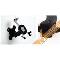 SUPPORTO ESPOSITORE DA PARETE MURO PORTA TABLET UNIVERSALE 10"