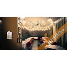 SUPPORTO TELESCOPICO ESPOSITORE DA PAVIMENTO PORTA TABLET UNIVERSALE 8 E 10"