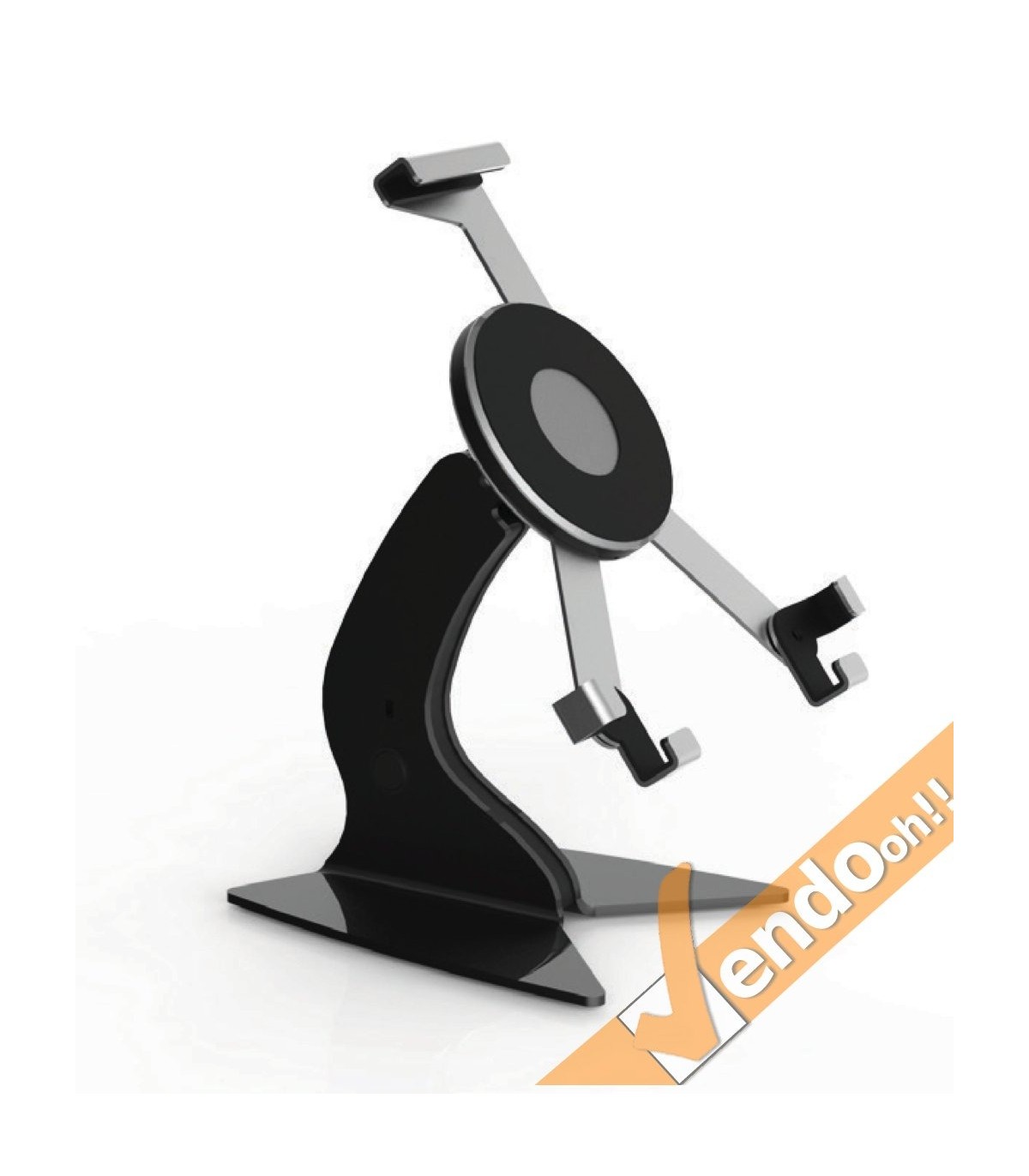 SUPPORTO TELESCOPICO ESPOSITORE DA PAVIMENTO PORTA TABLET UNIVERSALE 8 E 10"