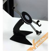 SUPPORTO TELESCOPICO ESPOSITORE DA PAVIMENTO PORTA TABLET UNIVERSALE 8 E 10"