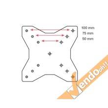 SUPPORTO STATIVO ESPOSITORE DA PAVIMENTO PORTA TABLET APPLE IPAD 10" POLLICI