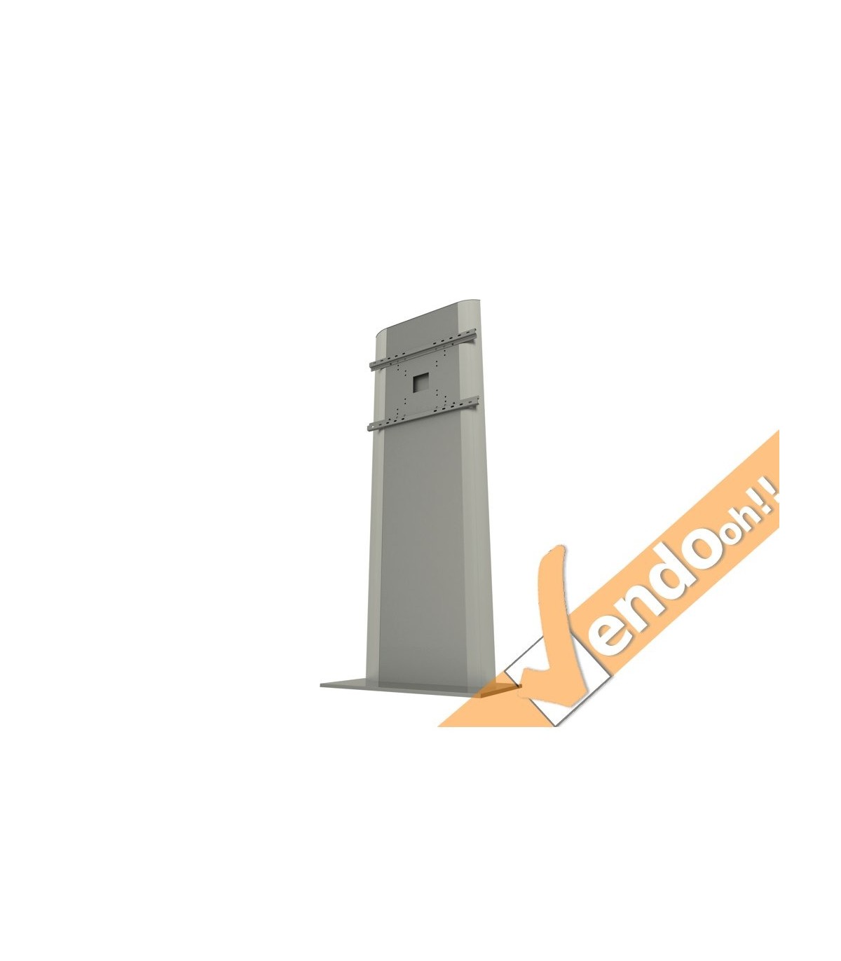 TOTEM PORTA MONITOR SCHERMO VIDEO DA PAVIMENTO ESPOSITORE CON BASE DA TERRA