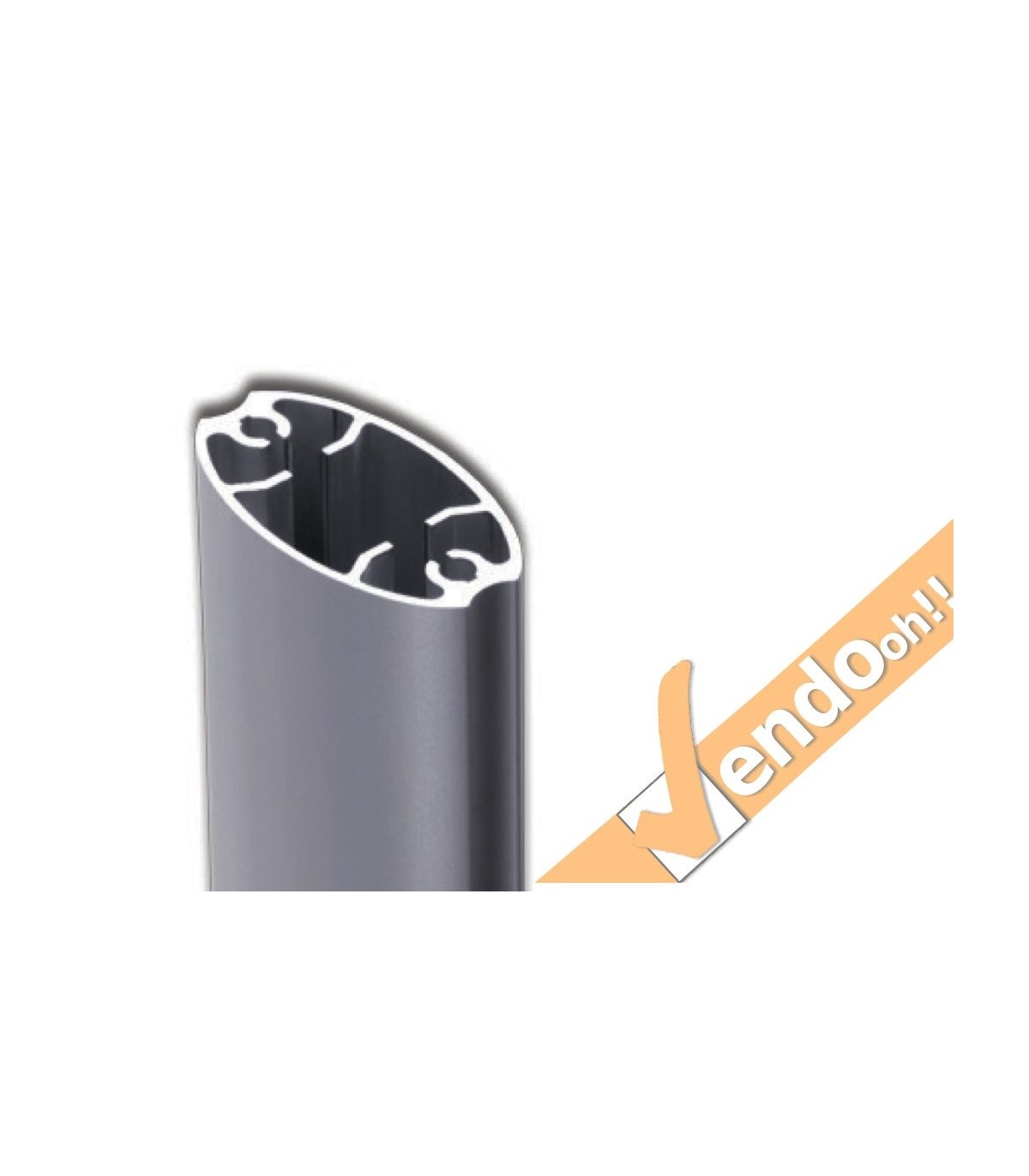 ESPOSITORE PUBBLICITARIO A LEGGIO DA PAVIMENTO CON CORNICE E BASE FORMATO A4