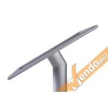 ESPOSITORE A LEGGIO DA PAVIMENTO BASE QUADRA CORNICE ORIENTABILE  FORMATO A4