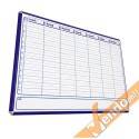 LAVAGNA MAGNETICA PLANNING MENSILE 90X60 CM PER UFFICIO SCUOLA SCRIVIBILE CON PENNARELLI BOARD0052
