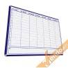 LAVAGNA MAGNETICA PLANNING MENSILE 90X60 CM PER UFFICIO SCUOLA SCRIVIBILE CON PENNARELLI BOARD0052