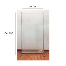 PARETE DIVISORIA IN FOREX NERA PER UFFICIO STUDIO NEGOZIO RECEPTION WHL800N