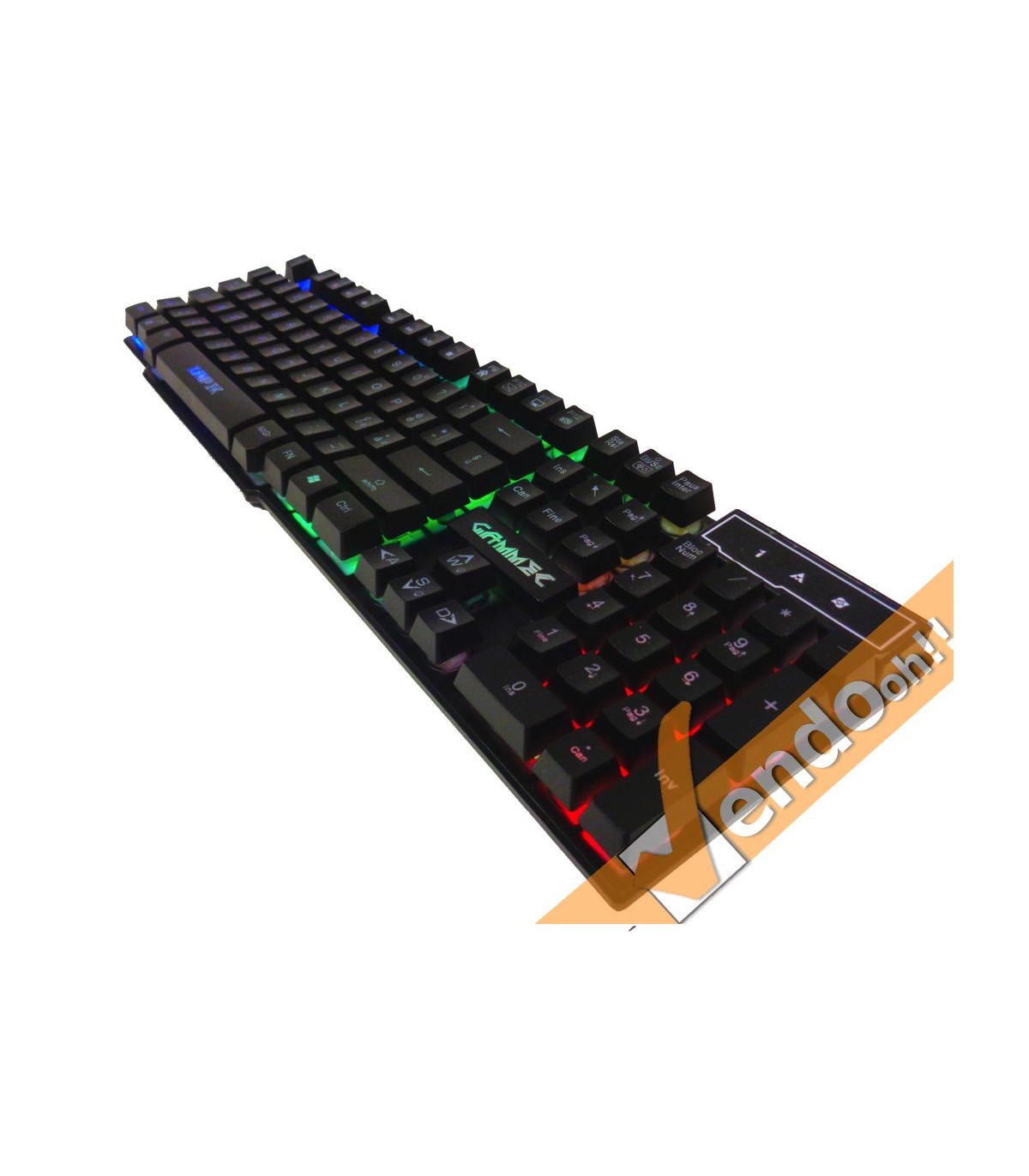 TASTIERA GAMING GAMMEC XSNIPER BACKLIGHT 3 COLORI