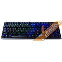 TASTIERA MECCANICA TASTI ESPOSTI GAMING ILLUMINATA MULTIMEDIALE PROGRAMMABILE