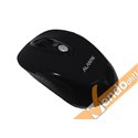 MOUSE MAUSE WIRELESS SENZA FILO 6 TASTI COLORATO NERO GOMMATO PUNTATORE LASER
