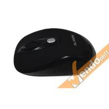MOUSE MAUSE WIRELESS SENZA FILO 6 TASTI COLORATO NERO GOMMATO PUNTATORE OTTICO