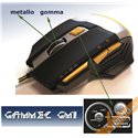MOUSE USB A FILO LASER GAMING COMPUTER PC GAME 800 1600 2400 3200 DPI 7 TASTI
