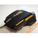 MOUSE USB A FILO LASER GAMING COMPUTER PC GAME 800 1600 2400 3200 DPI 7 TASTI