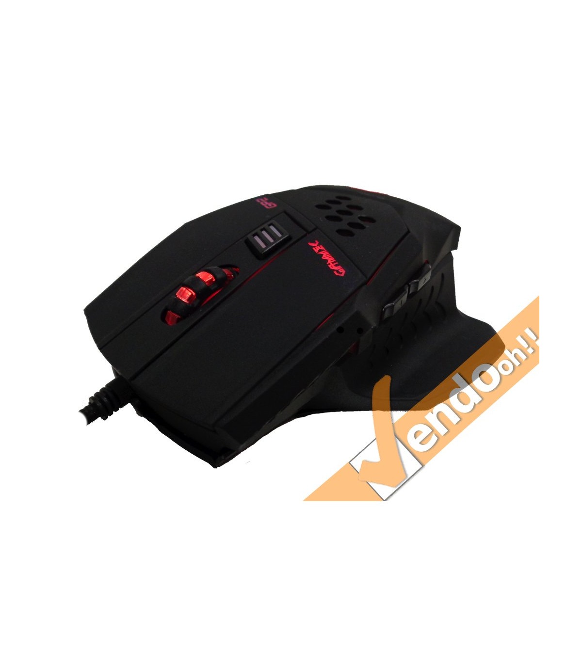 MOUSE USB A FILO LASER GAMING COMPUTER PC GAME 800 1600 2400 3200 DPI 7 TASTI