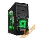 CASE COMPUTER PC GAMING ATX IN METALLO CON MANIGLIA USB 3 VENTOLA LUMINOSA A LED