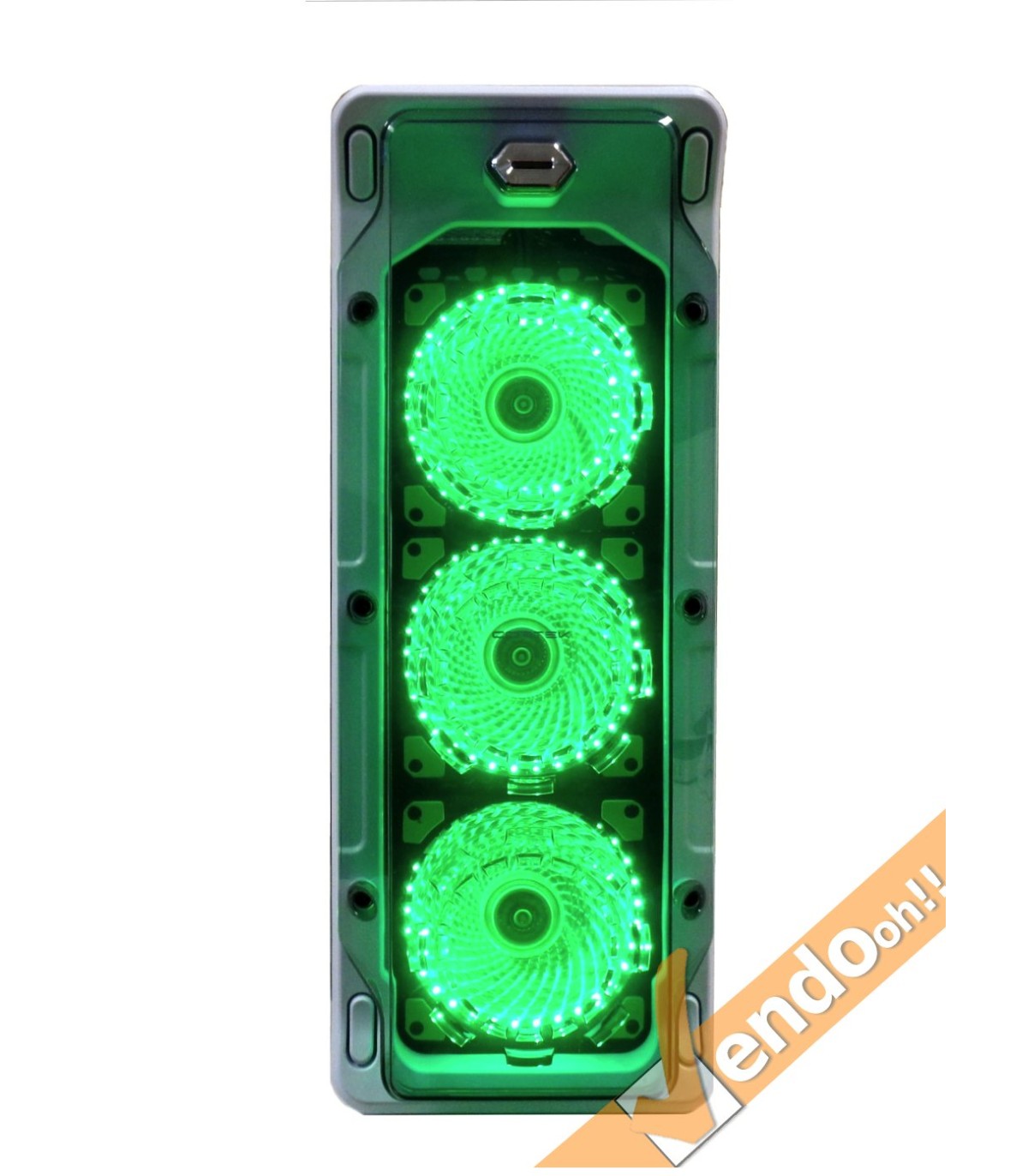 CASE COMPUTER PC GAMING ATX IN METALLO GABBIA LIQUID COOLER INTEGRATA usb 3.0 2.0