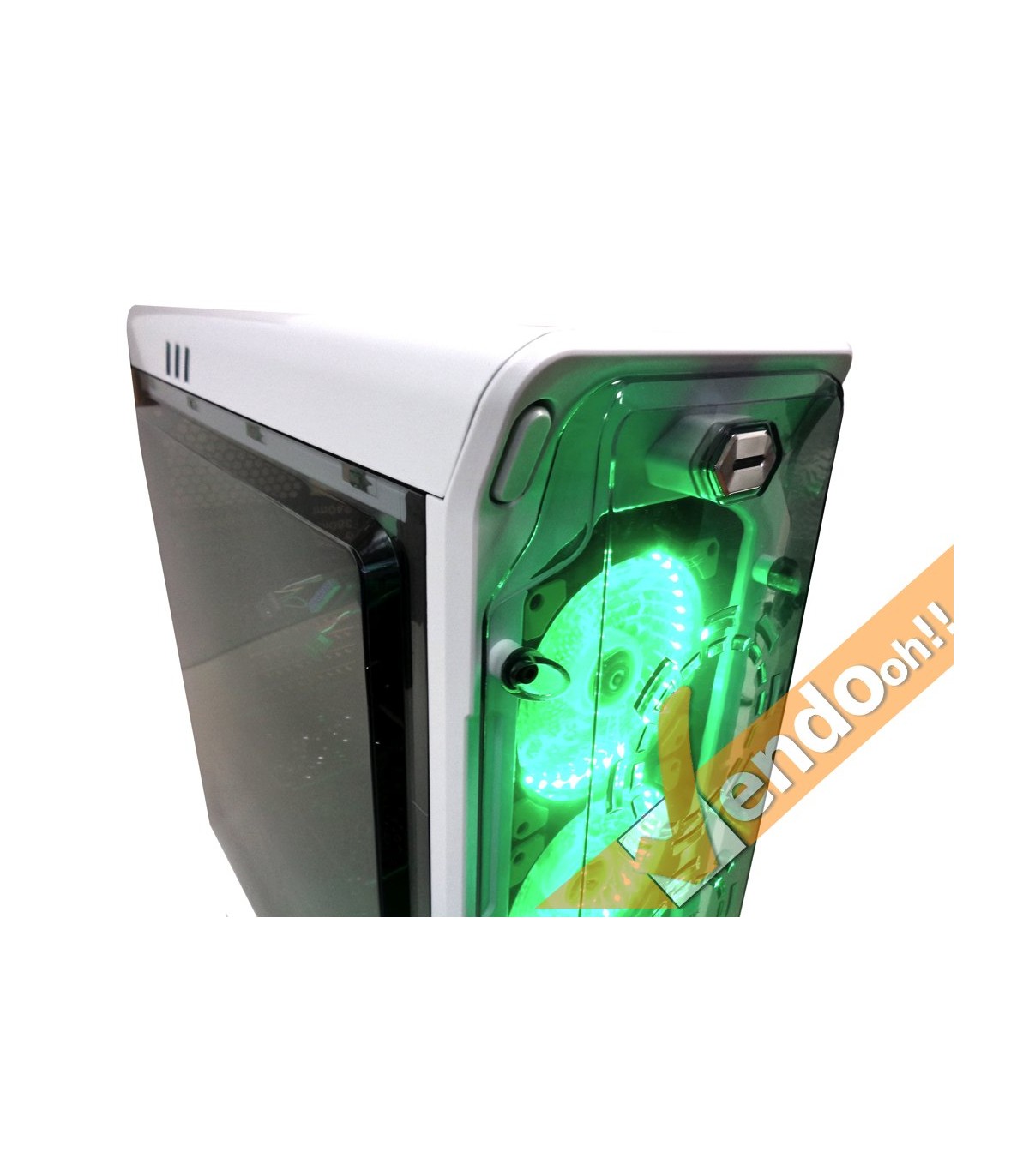 CASE COMPUTER PC GAMING ATX IN METALLO GABBIA LIQUID COOLER INTEGRATA usb 3.0 2.0