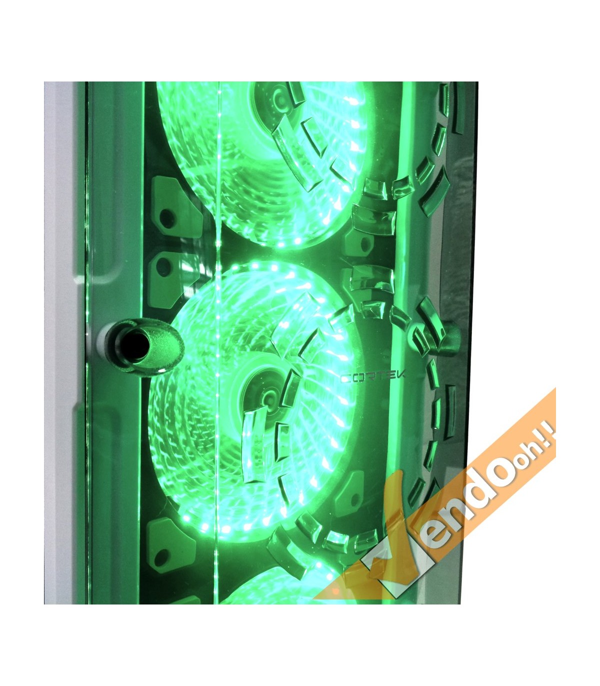 CASE COMPUTER PC GAMING ATX IN METALLO GABBIA LIQUID COOLER INTEGRATA usb 3.0 2.0