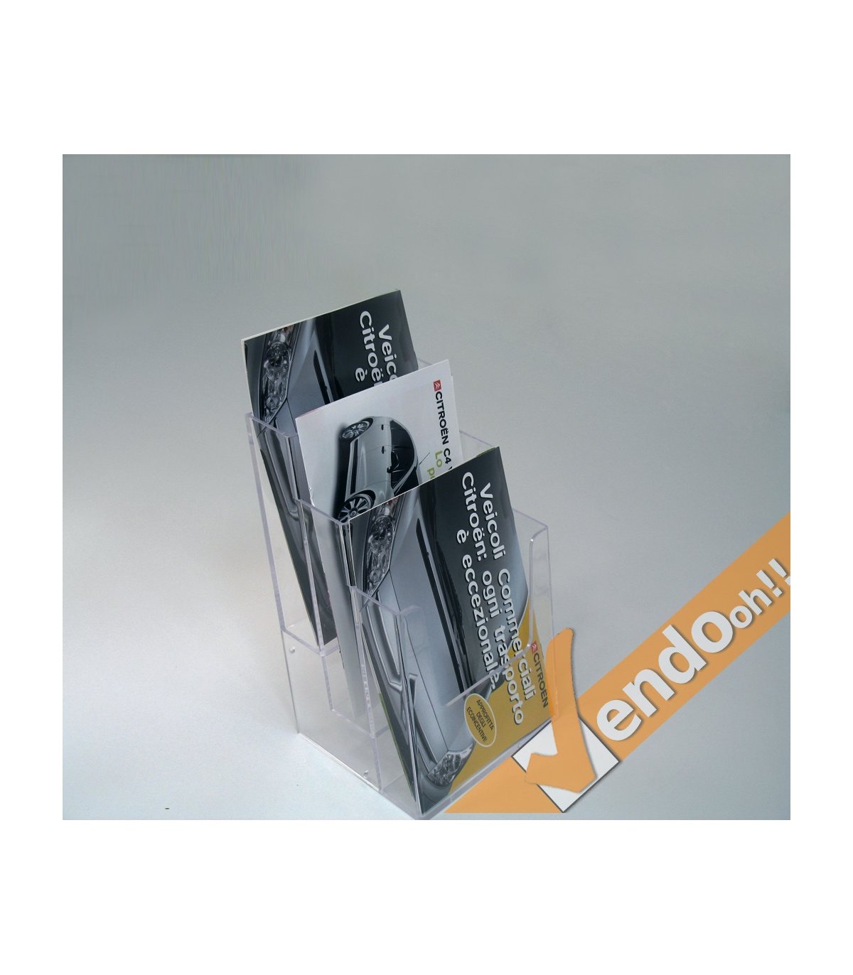 PORTA DEPLIANT DEPLIAN DA BANCO E PARETE SCRIVANIA F.TO A5 VERTICALE PDP301