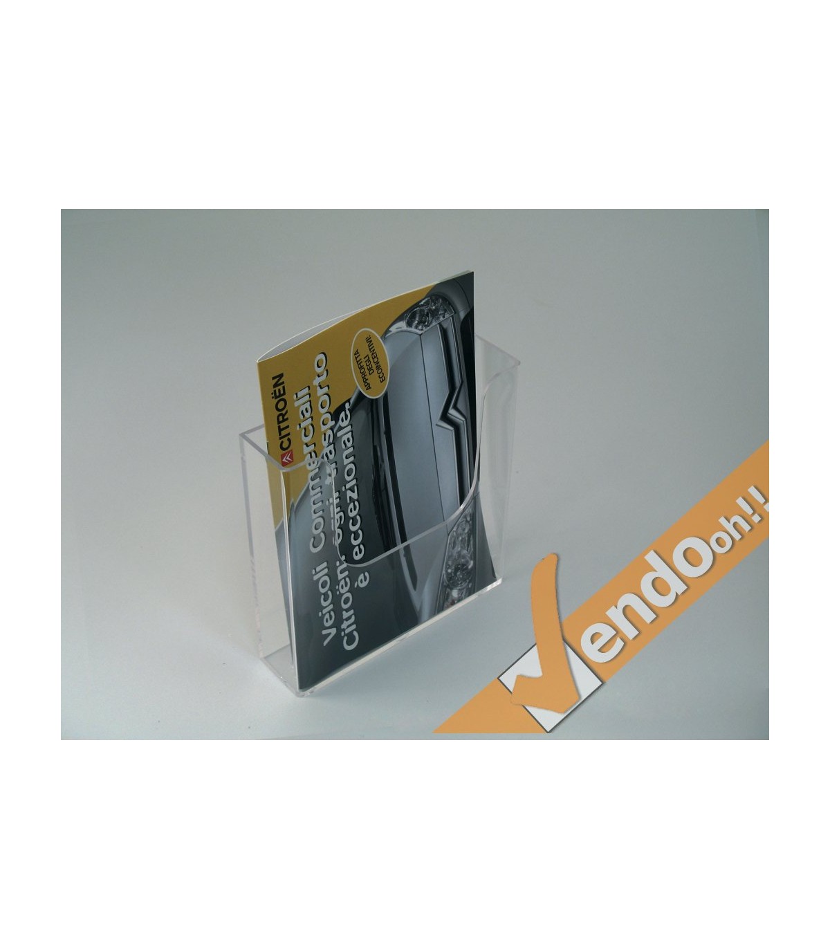 PORTA DEPLIANT DEPLIAN DA PARETE SCRIVANIA F.TO A5 3 TASCHE VERTICALE PDP301