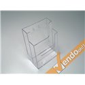 PORTA DEPLIANT DEPLIAN DA PARETE SCRIVANIA F.TO A5 2 TASCHE VERTICALE PDP201