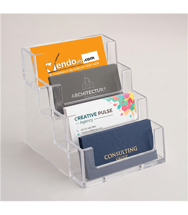 ESPOSITORE PORTA BIGLIETTI DA VISITA PORTABIGLIETTI DA TAVOLO UFFICIO PAB521