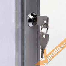 BACHECA DA INTERNO ESTERNO APERTURA A LIBRO ESPOSITORE CON SERRATURA CON LAVAGNA