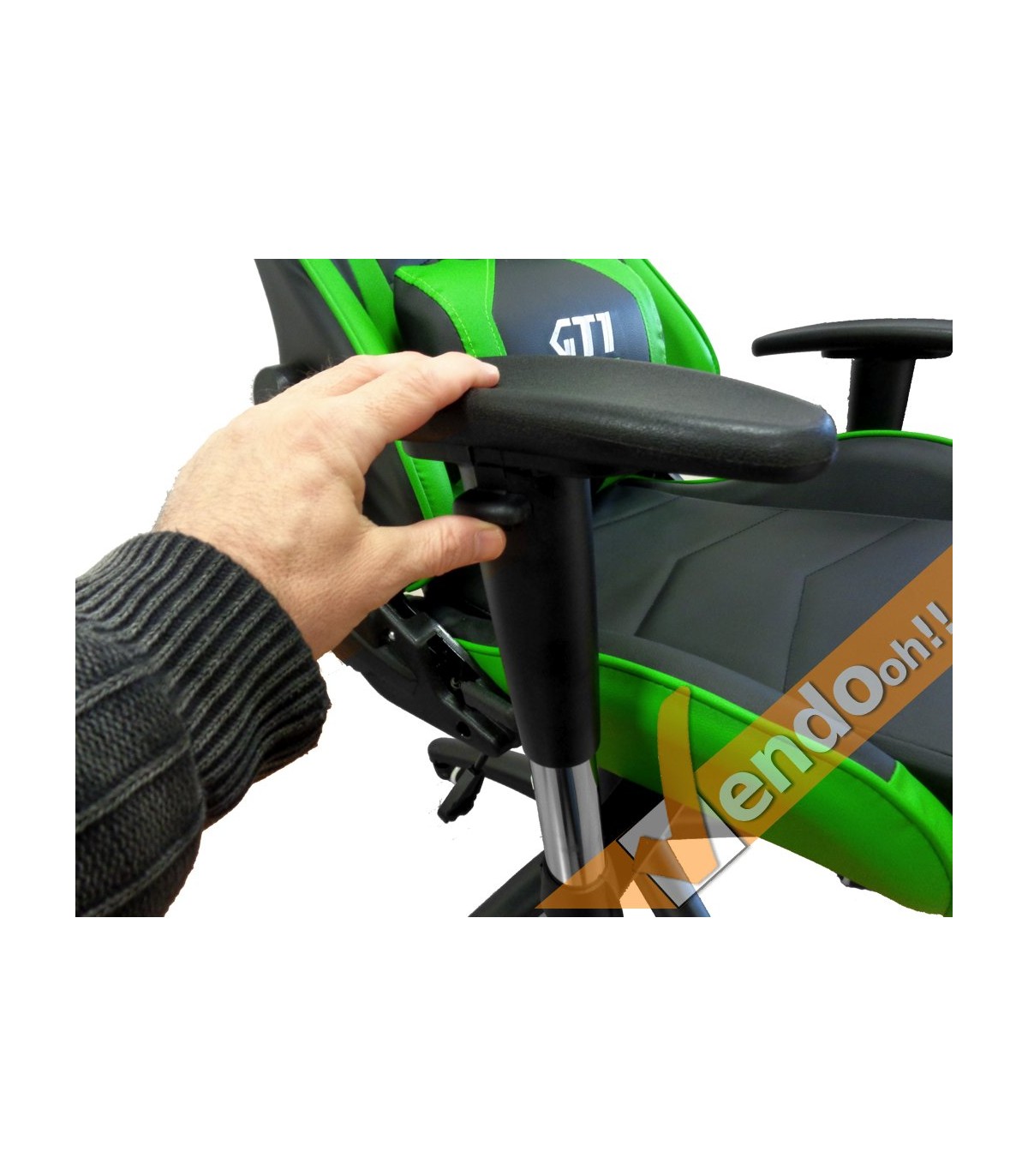 SEDILE PER GAMING POLTRONA PER GIOCARE SUL PC SEDIA PER COMPUTER VIDEOGAME GT1