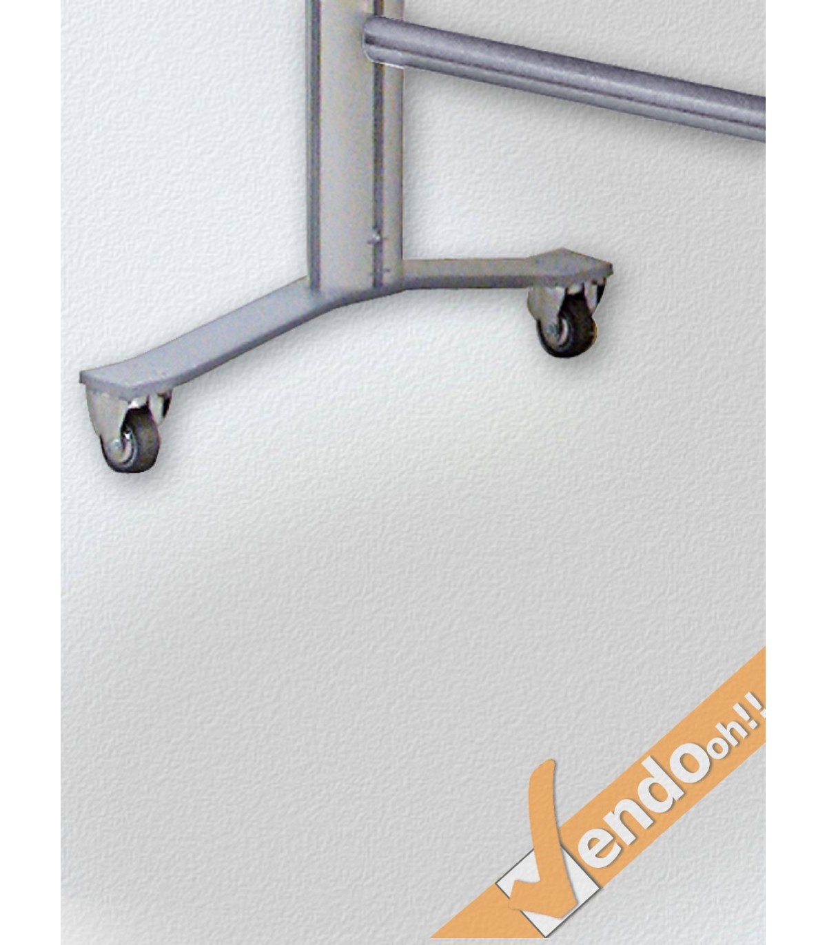 ESPOSITORE PUBBLICITARIO A3 VERTICALE PORTA LOCANDINE DEPLIANT COMUNICAZIONI A RUOTE