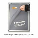 CORNICE ESPOSITIVA PUBBLICITARIA 70x100 DA MURO UFFICIO NEGOZIO AGENZIA CRPT06