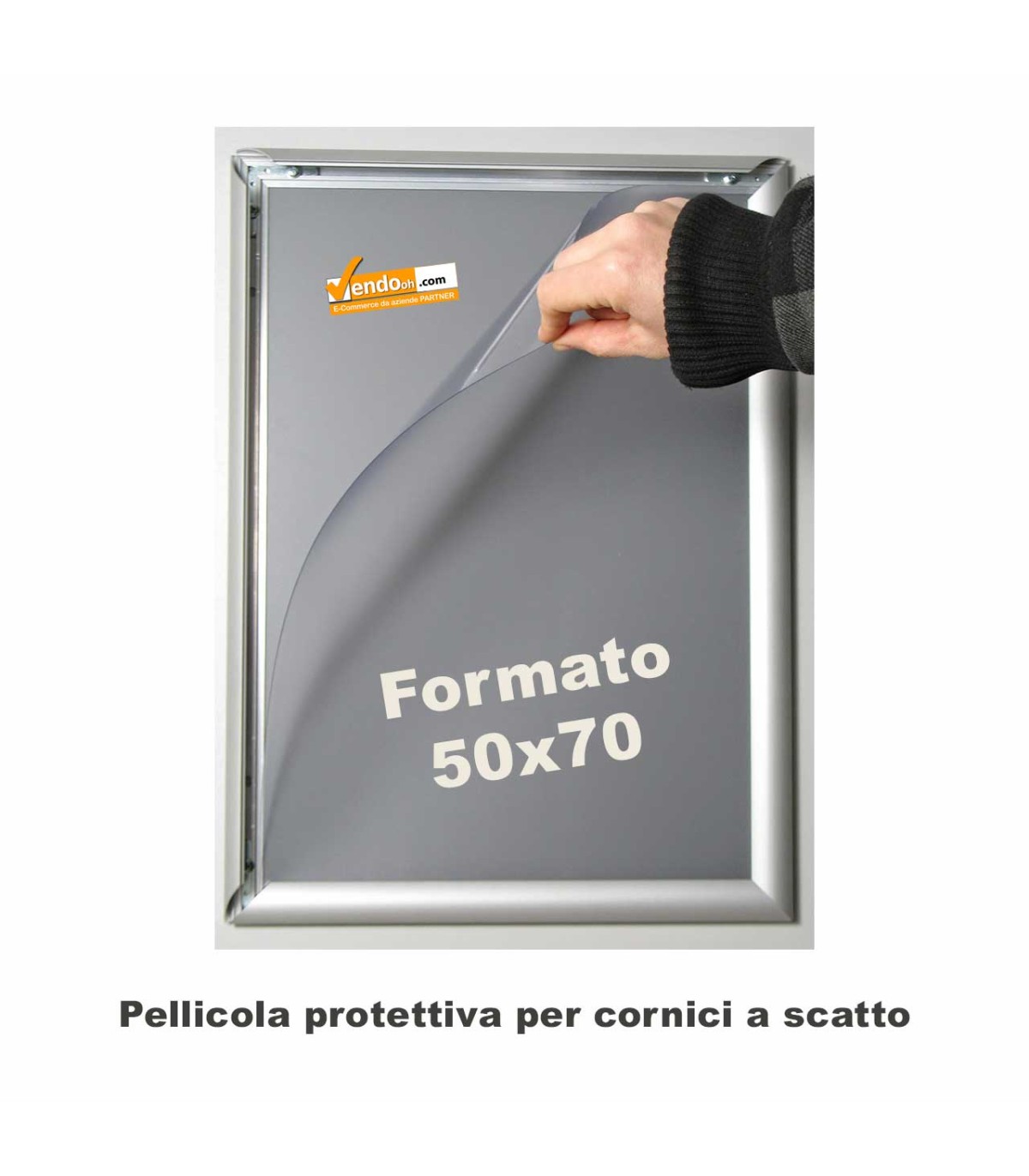 PELLICOLA PROTETTIVA DI RICAMBIO NOSTRE CORNICI A SCATTO 50X70 CM