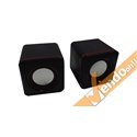 COPPIA CASSE AUDIO USB SPEAKER 2x3 WATT PER COMPUTER PC PORTATILE MAC WINDOWS