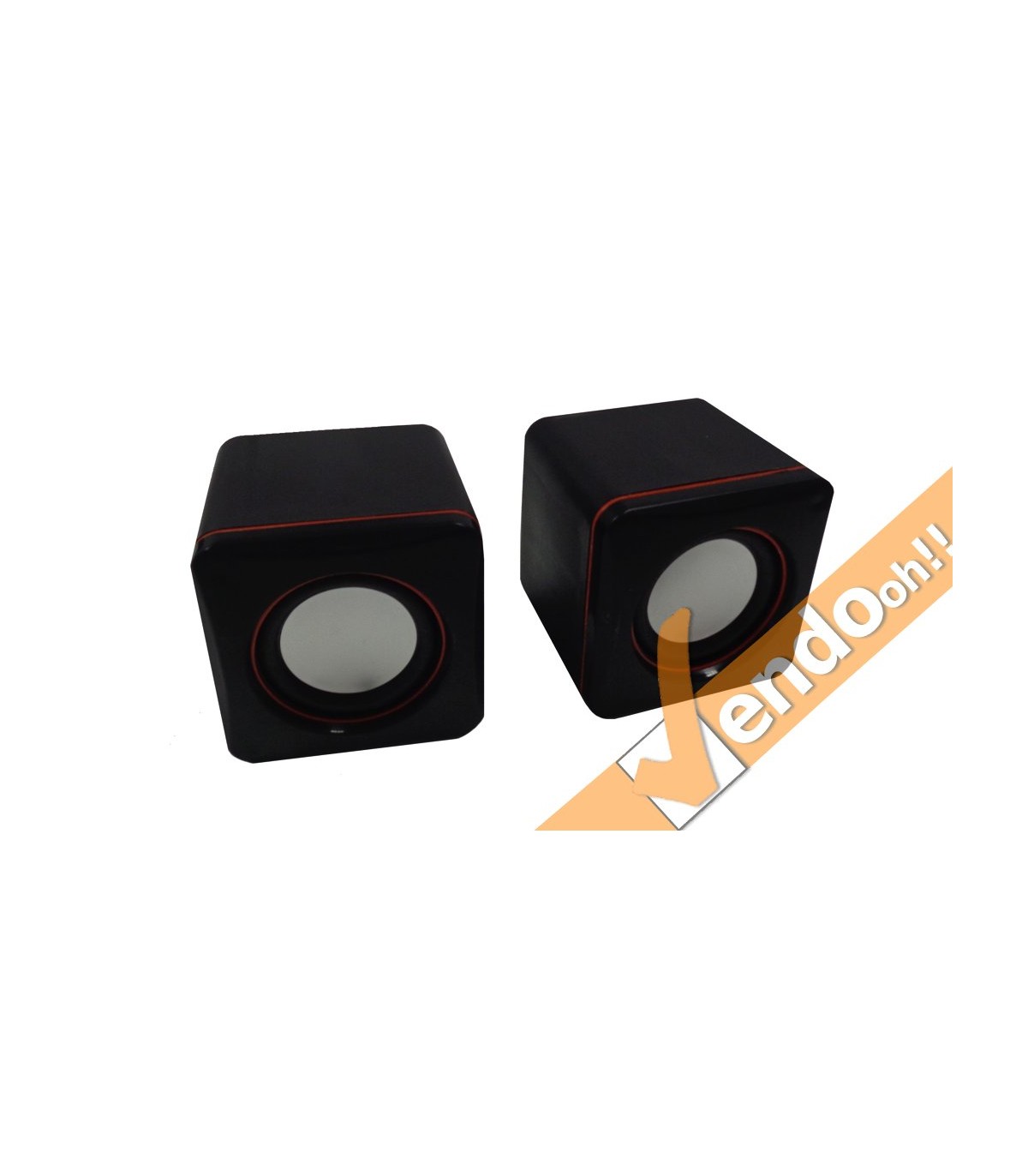 COPPIA CASSE AUDIO USB SPEAKER 2x3 WATT PER COMPUTER PC PORTATILE MAC WINDOWS