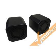 COPPIA CASSE AUDIO USB CON WOOFER SPEAKER PER COMPUTER PC PORTATILE MAC WINDOWS